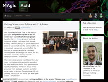 Tablet Screenshot of magicacid.com